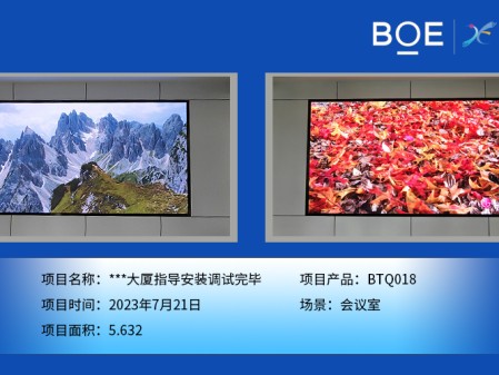 ***大廈指導安裝調(diào)試完畢