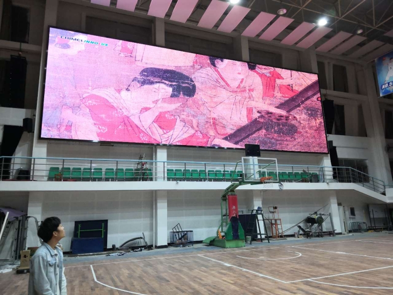 湖北工業(yè)大學(xué)體育館-室內(nèi)P4-106㎡